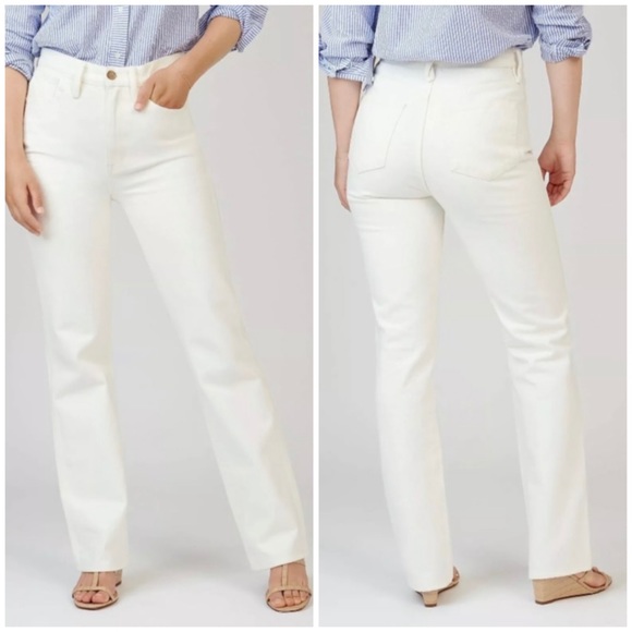 J. Crew Denim - J. Crew Re-Imagined Rigid Bootcut Jeans White Size 27